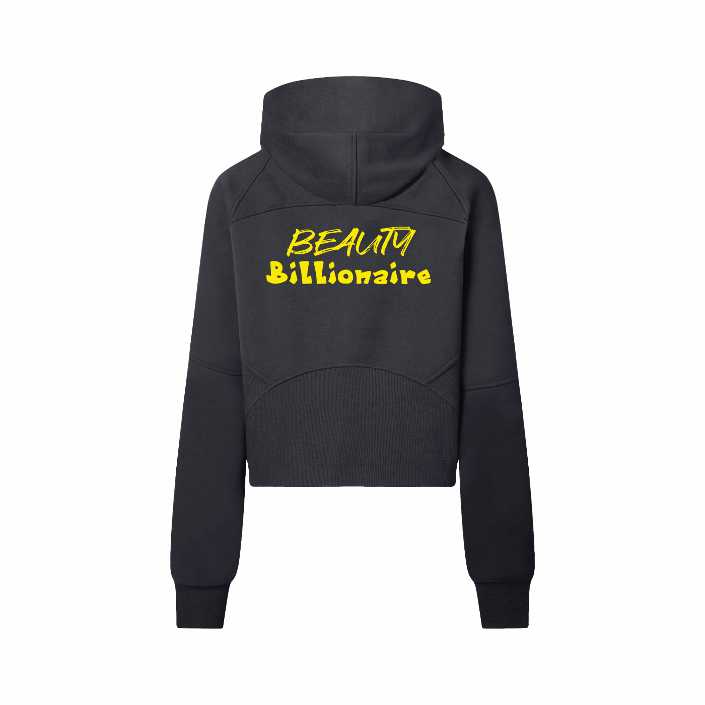 Cropped Half-Zip Hoodie