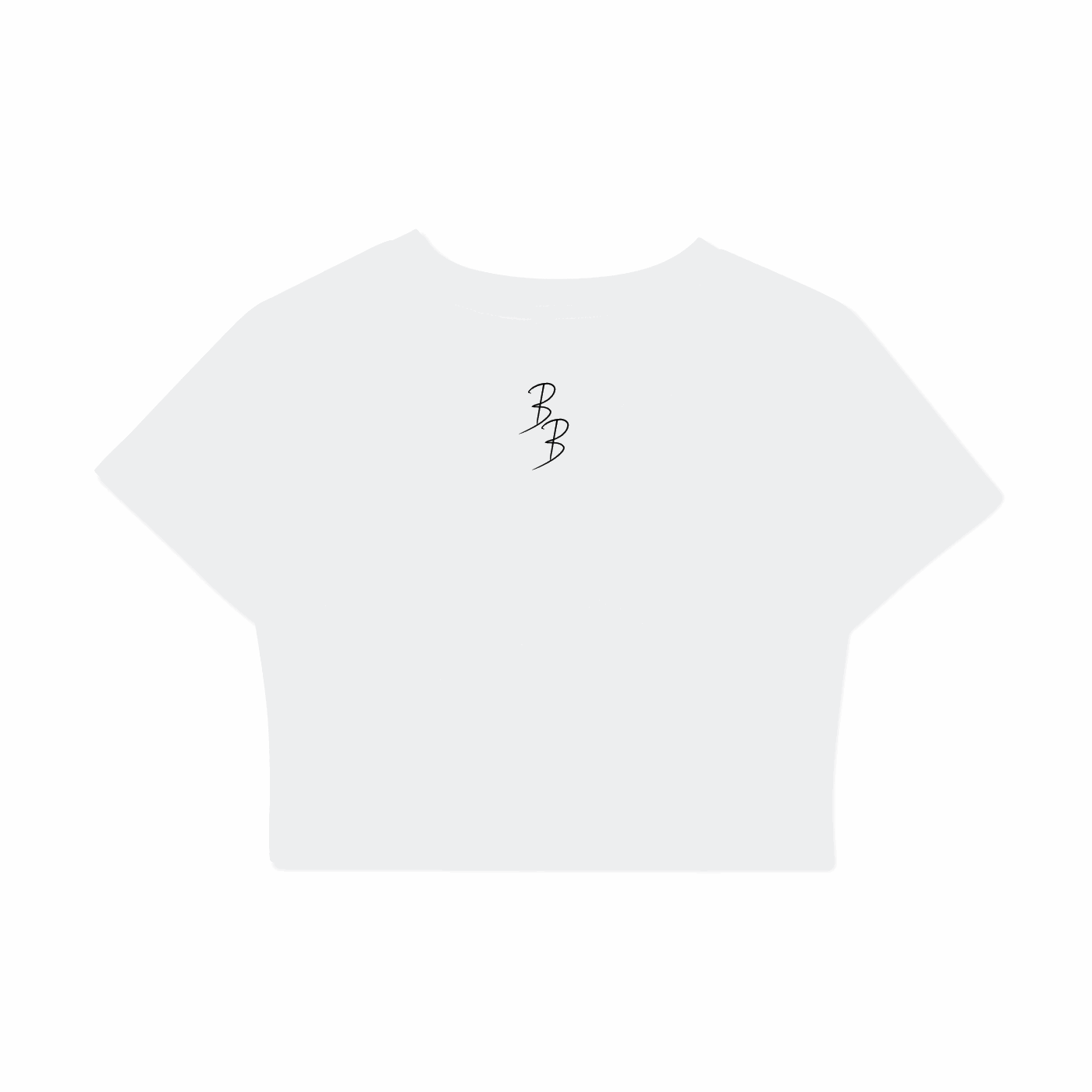 Women's Fitted Beaty Billionaire Crop Tee | Bodycon T-Shirt