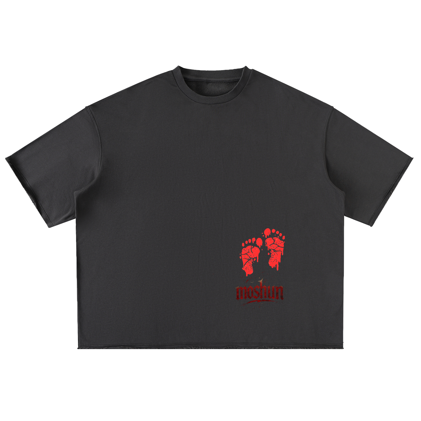 Oversized Washed Half Sleeve T-Shirt