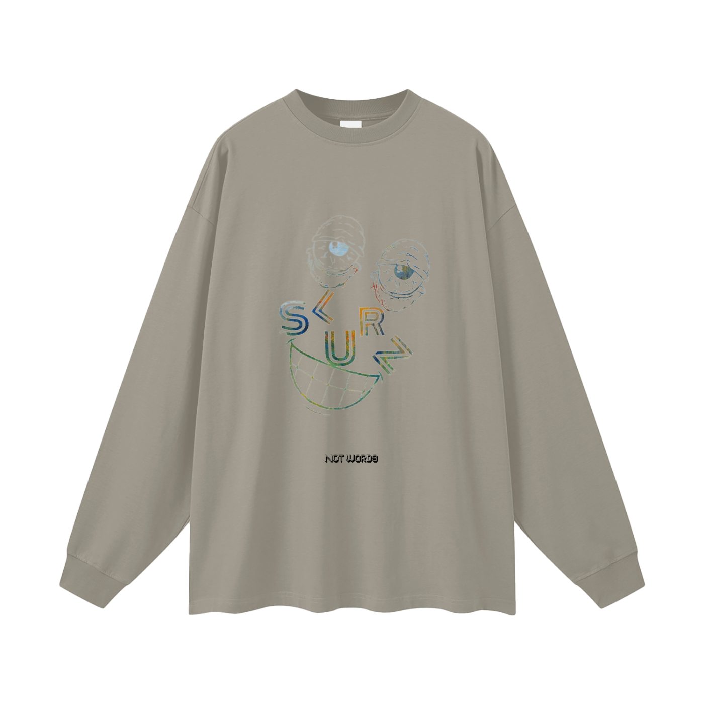 Streetwear Unisex Cotton Long Sleeve Tee