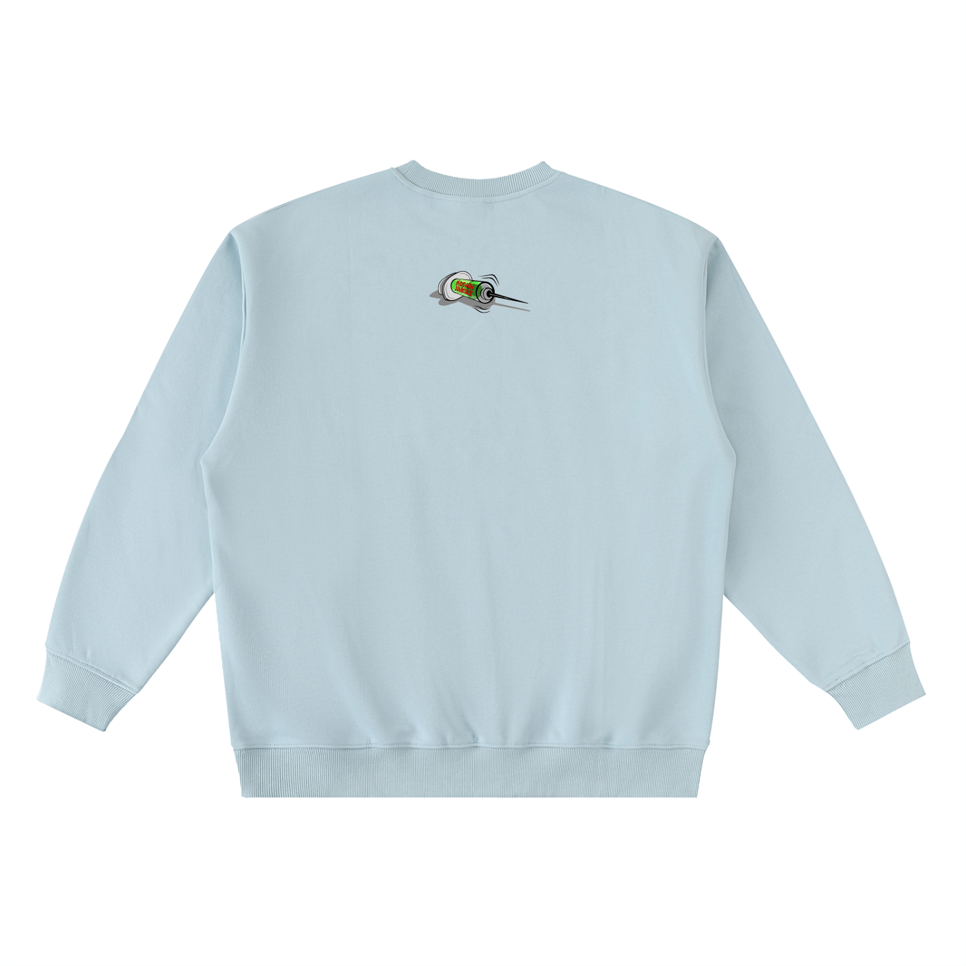 Oversized Crewneck Taped Sweatshirt