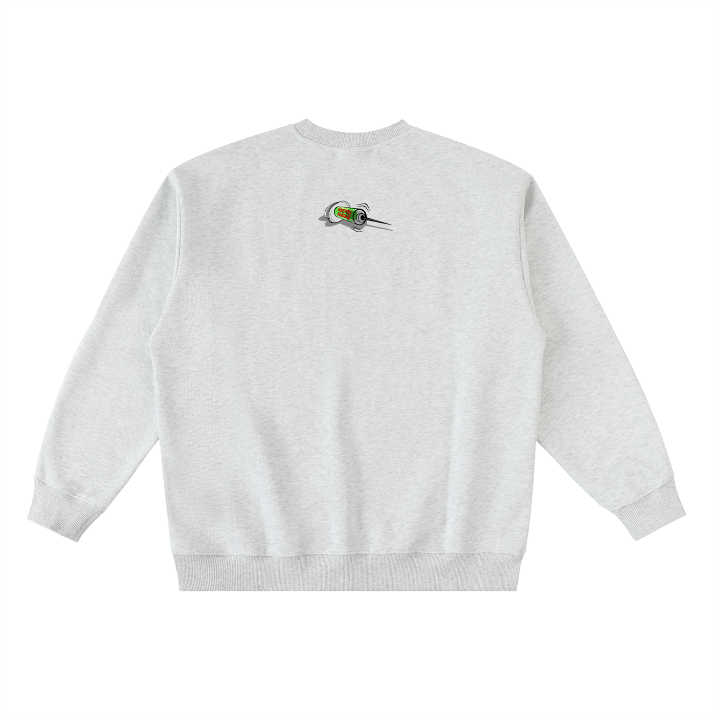 Oversized Crewneck Taped Sweatshirt