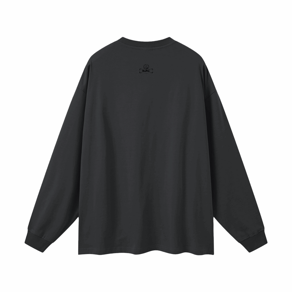 Streetwear Unisex Cotton Long Sleeve Tee