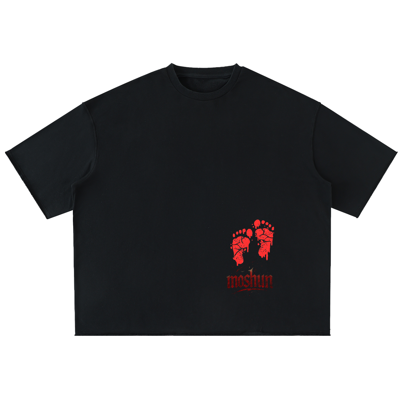 Oversized Washed Half Sleeve T-Shirt