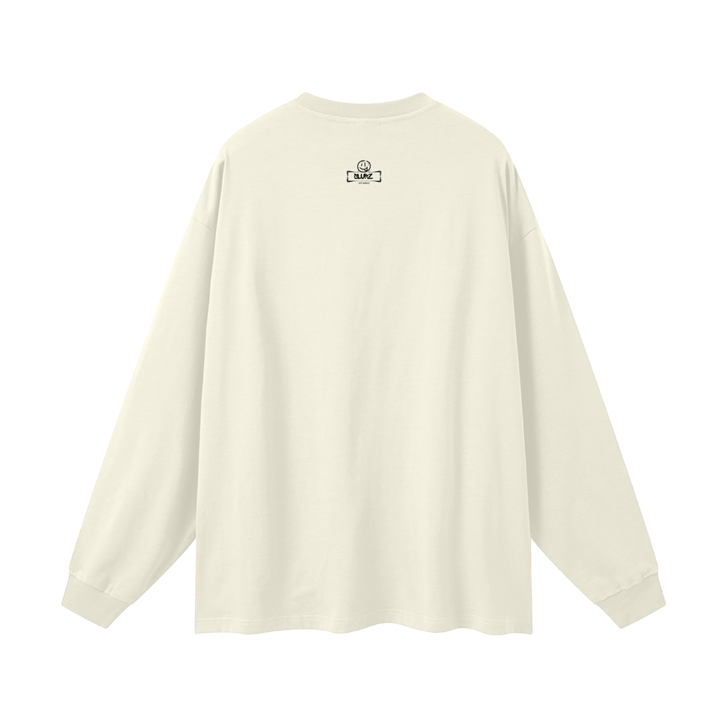 Streetwear Unisex Cotton Long Sleeve Tee