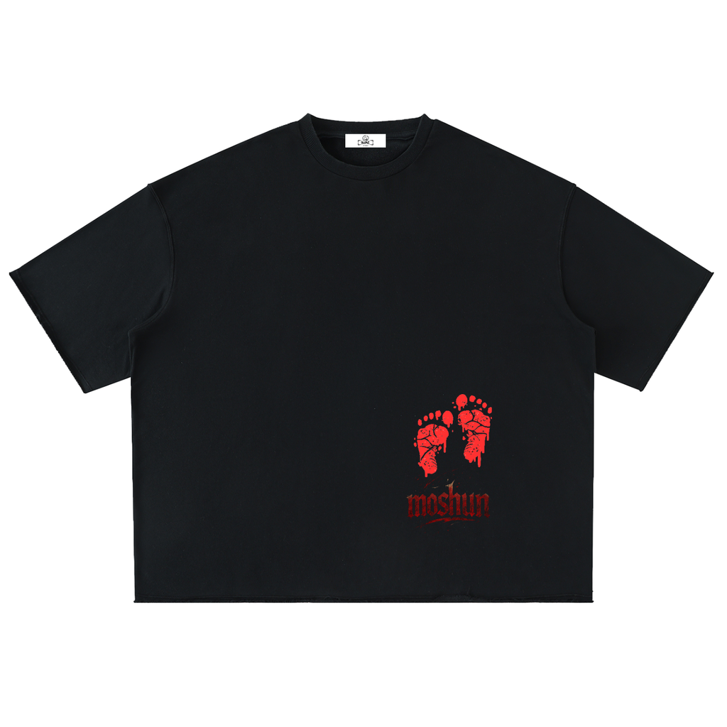 Oversized Washed Half Sleeve T-Shirt