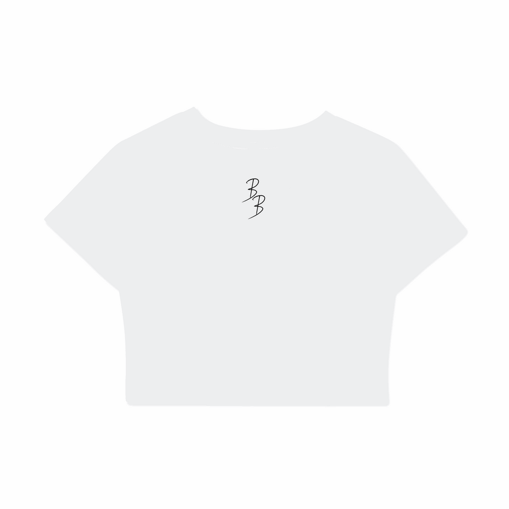 Women's Fitted Beaty Billionaire Crop Tee | Bodycon T-Shirt