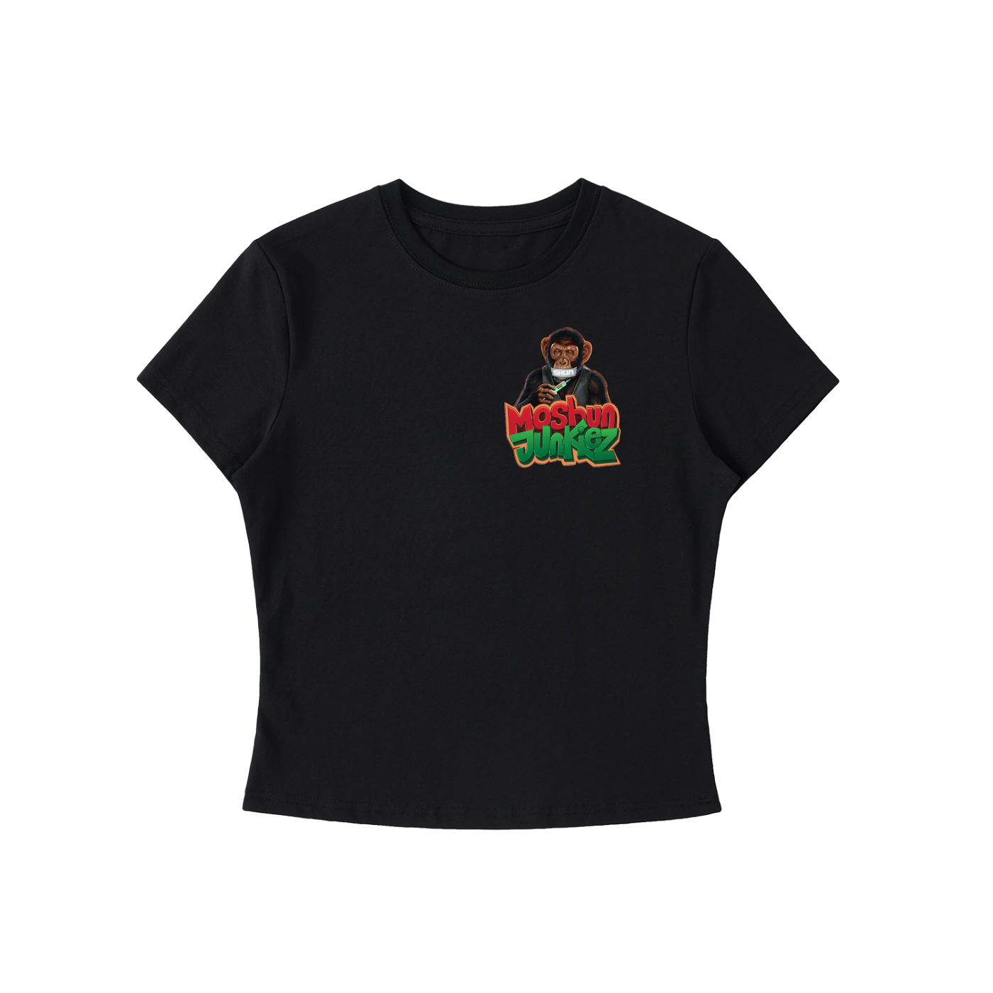 Essential Bodycon Crewneck T-Shirt