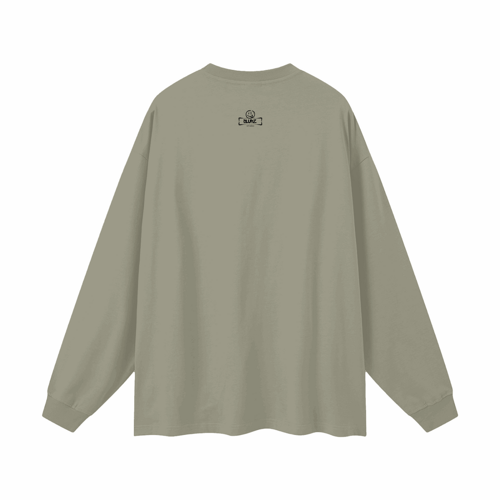 Streetwear Unisex Cotton Long Sleeve Tee