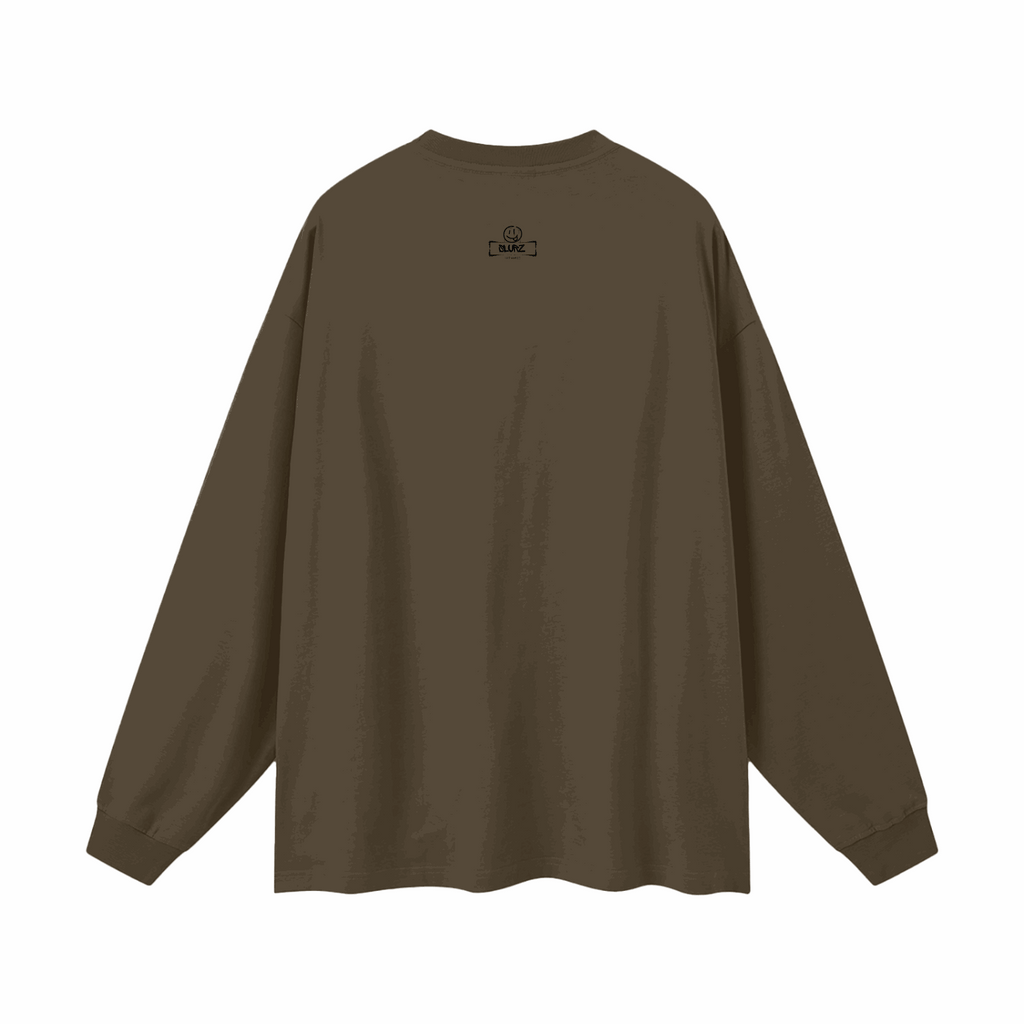 Streetwear Unisex Cotton Long Sleeve Tee