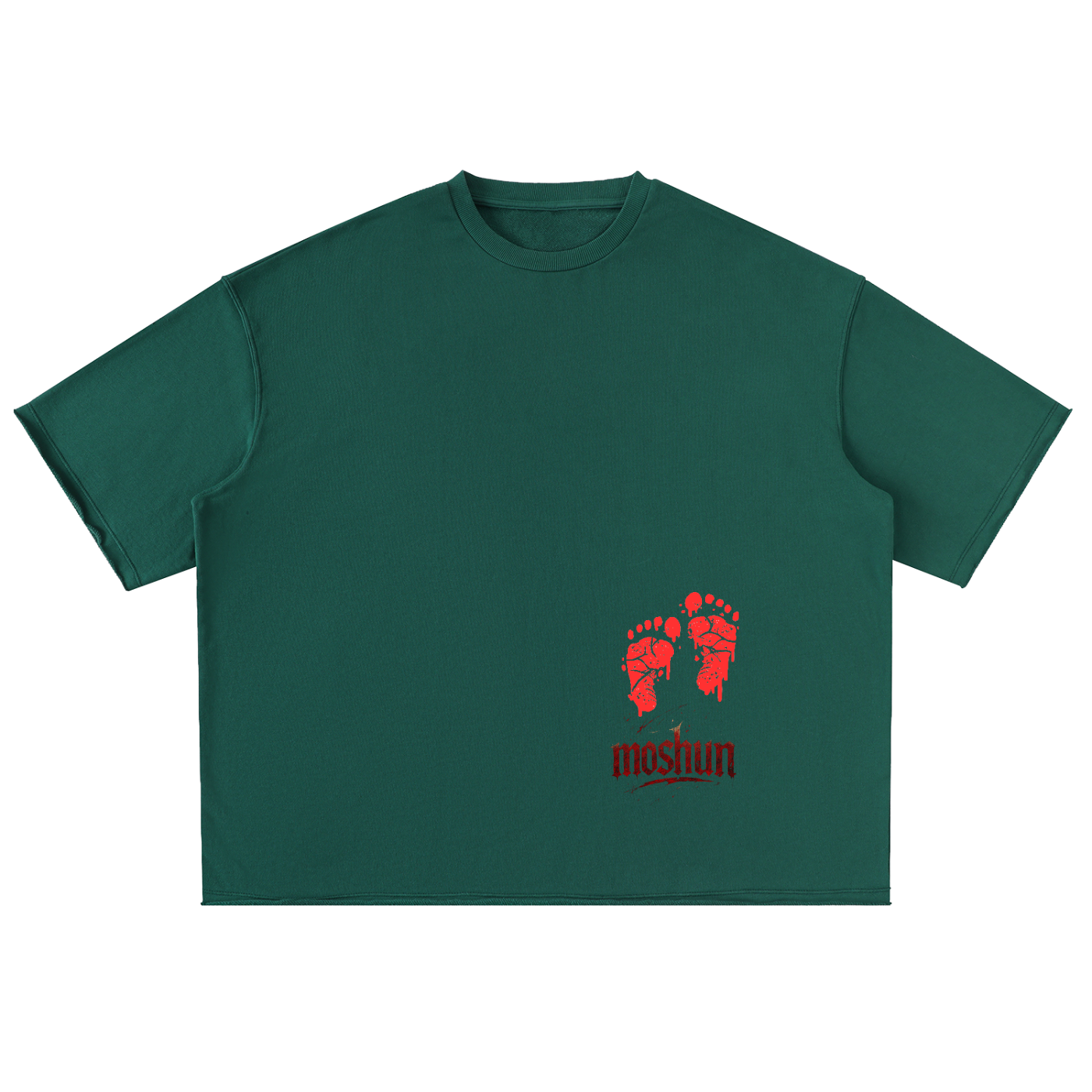 Oversized Washed Half Sleeve T-Shirt