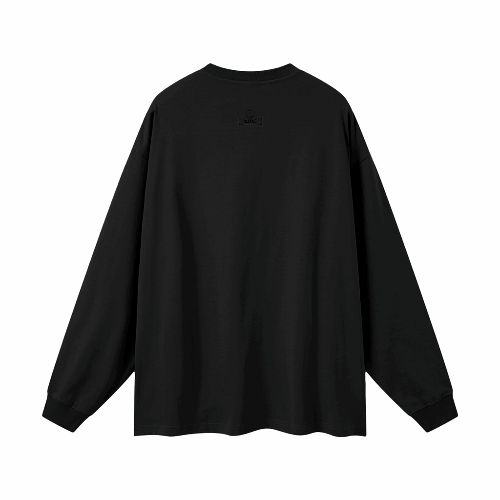 Streetwear Unisex Cotton Long Sleeve Tee