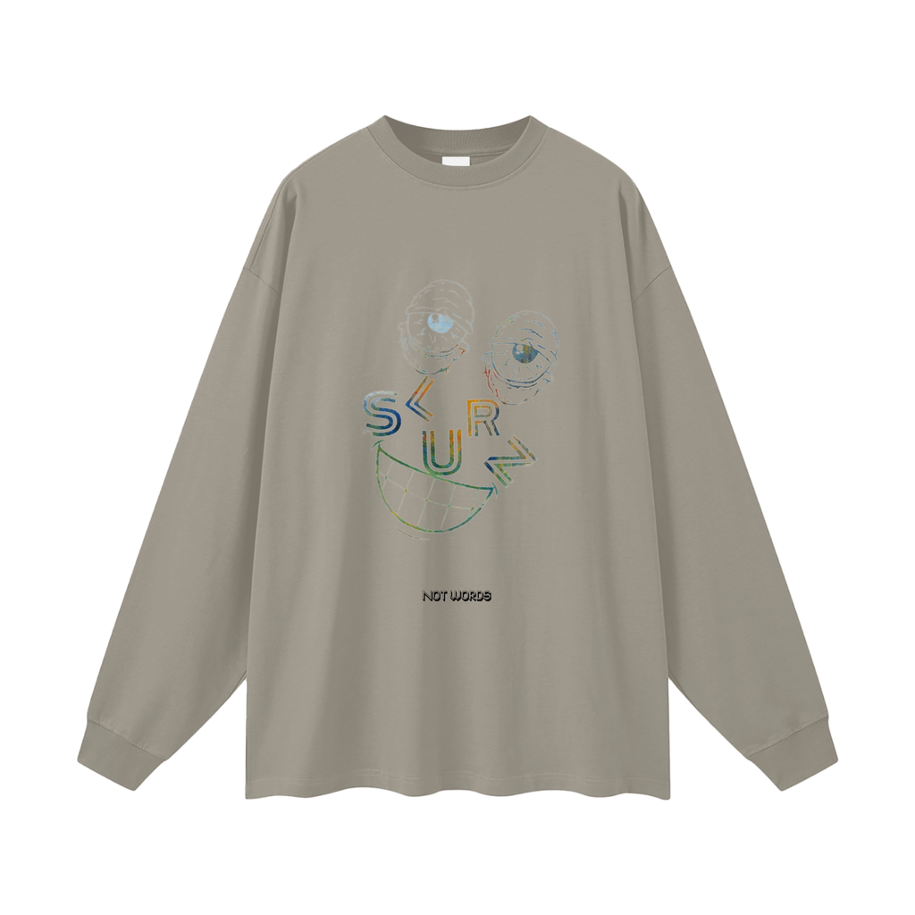 Streetwear Unisex Cotton Long Sleeve Tee