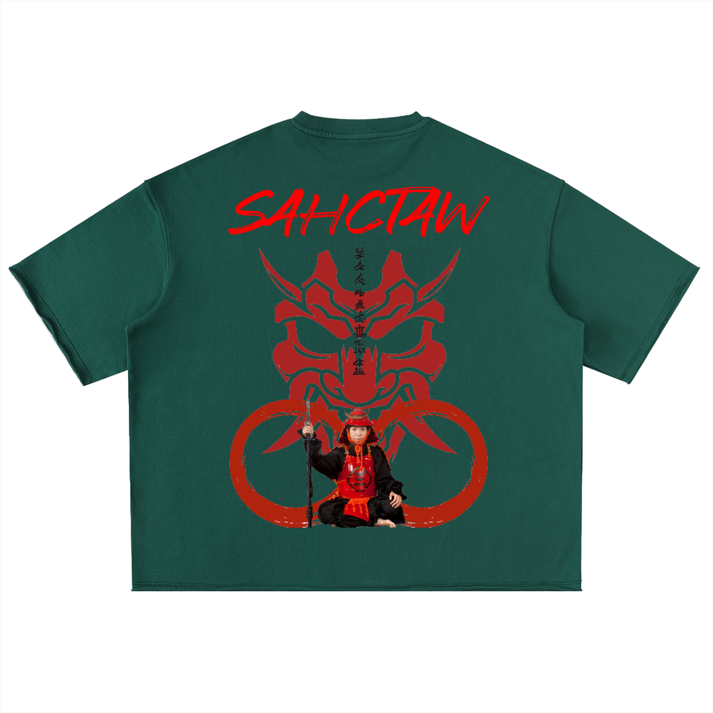 Oversized Washed Half Sleeve T-Shirt