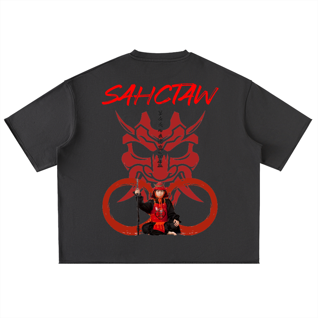 Oversized Washed Half Sleeve T-Shirt