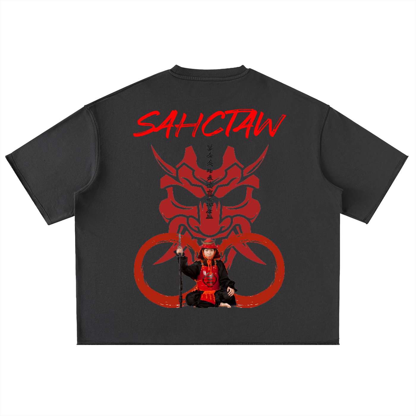 Oversized Washed Half Sleeve T-Shirt