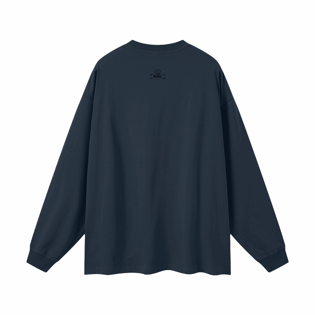 Streetwear Unisex Cotton Long Sleeve Tee
